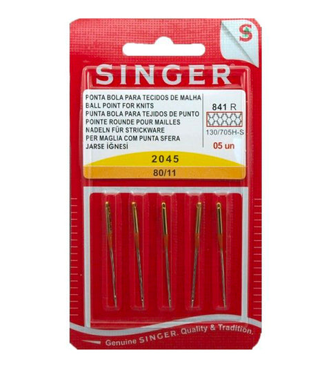 Blister 5 aiguilles pour mailles n°11/80