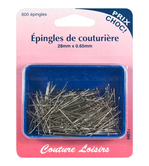 Épingles de couturière - 600 épingles