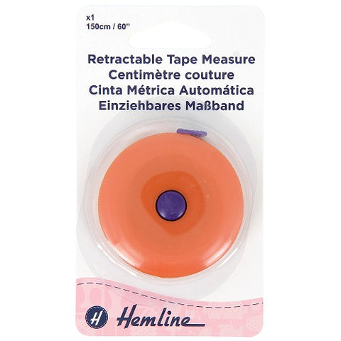 Retractable centimeter 150 cm