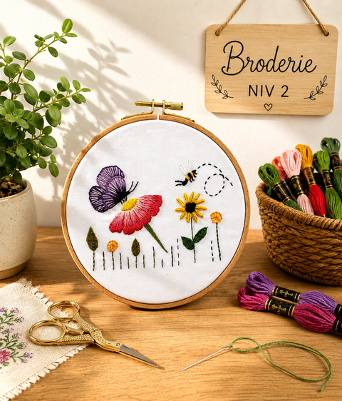 Introduction to Embroidery level 2