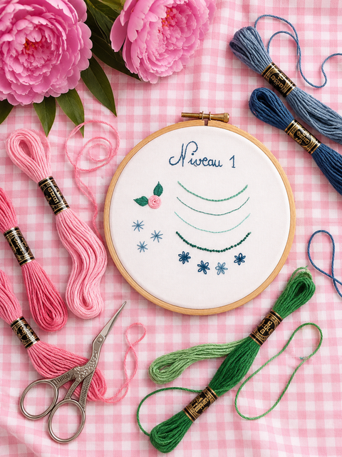 Broderie niv 1