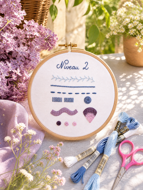 Broderie niv 2
