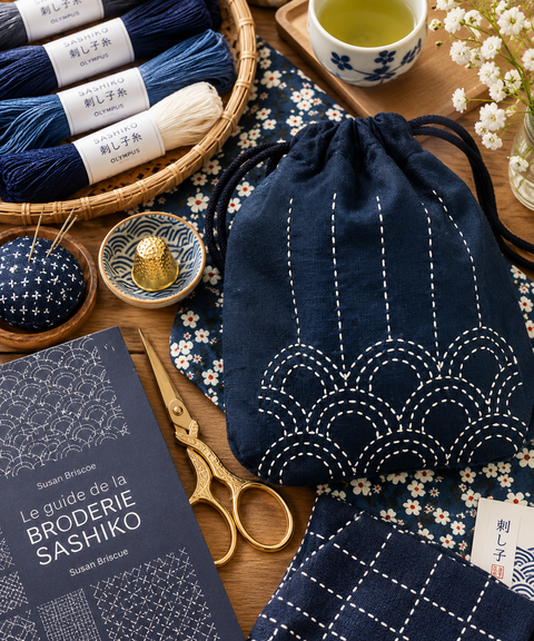 Broderie Sashiko niv 1