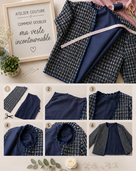 I'm learning how to double my essential jacket