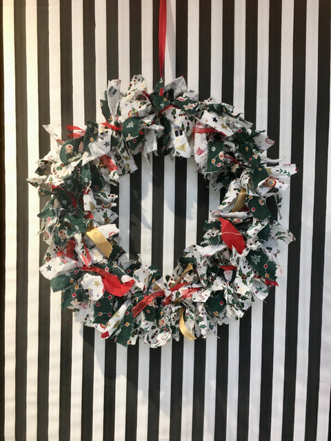 Embroidered Christmas Boot