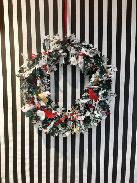 Embroidered Christmas Boot