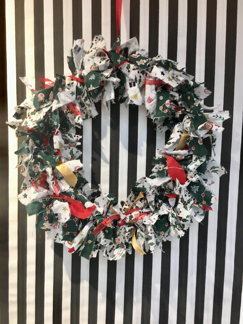 Embroidered Christmas Boot