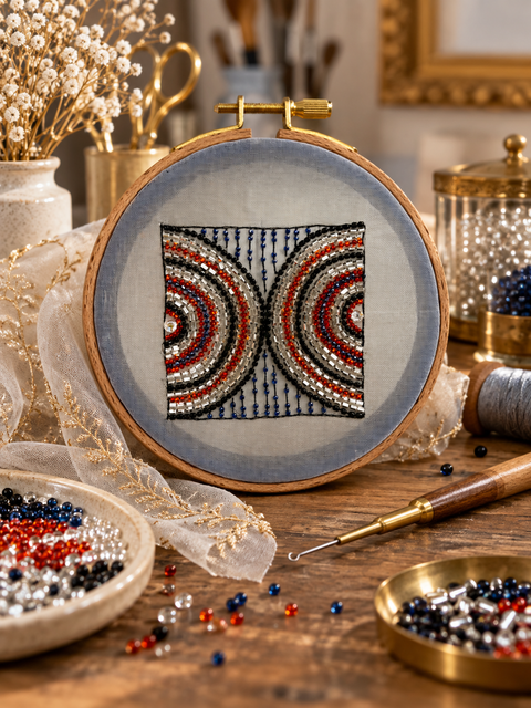Introduction to Lunéville embroidery