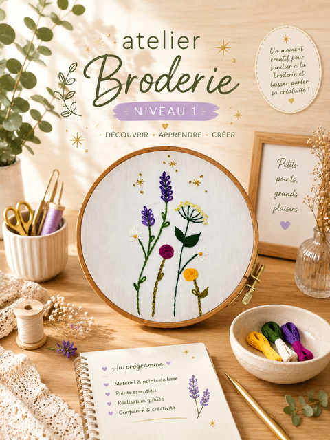 Broderie niv 1
