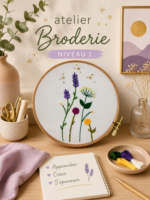 Broderie niv 1