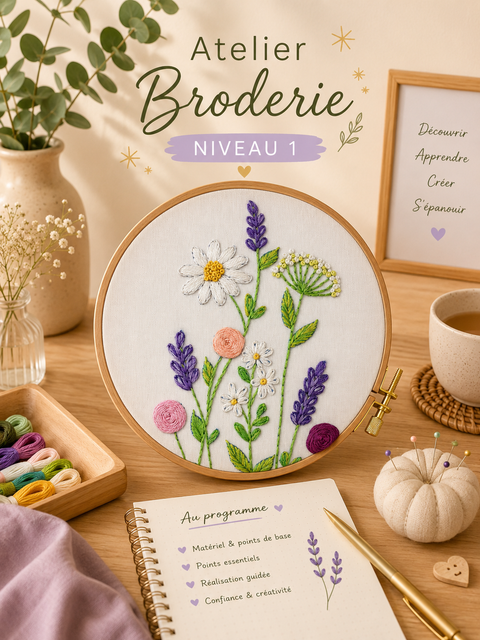 Broderie niv 1