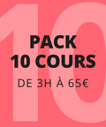PACK de couture à paris : 10 cours de 65€