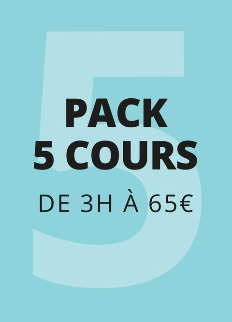 Pack de 5 cours de couture à Paris