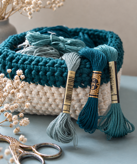 Panière au crochet