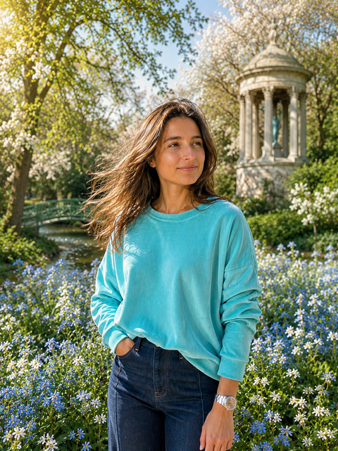 Pull Mia en surjeteuse