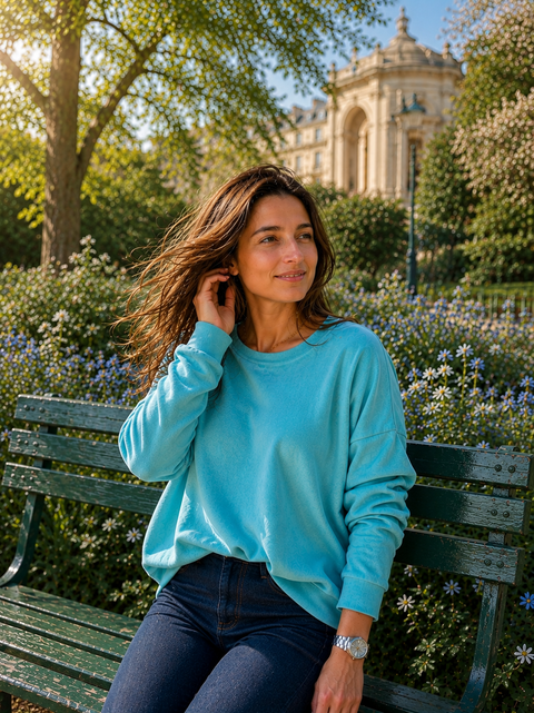 Pull Mia en surjeteuse
