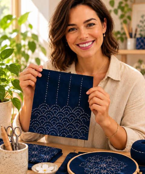 Sashiko Embroidery Level 1