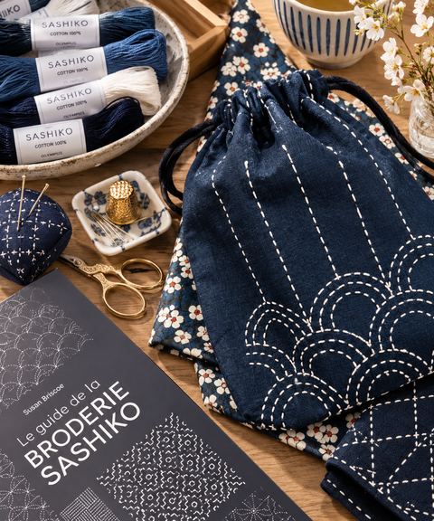 Broderie Sashiko niv 1
