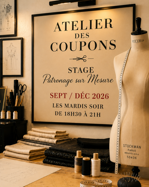 Patronage sur mesure Sept / Déc 2026