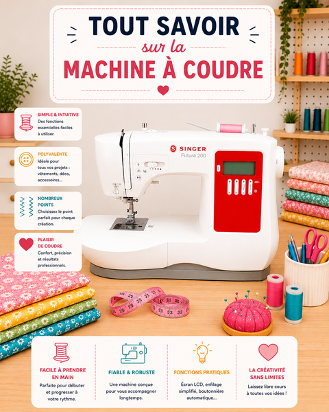 Tout savoir sur la machine à coudre